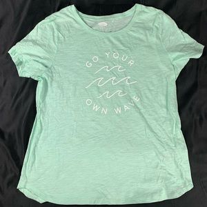 OLD NAVE TEAL SHIRT